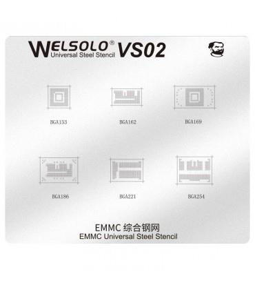 شابلون آی سی یونیورسال  WELSOLO VS02 EMMC